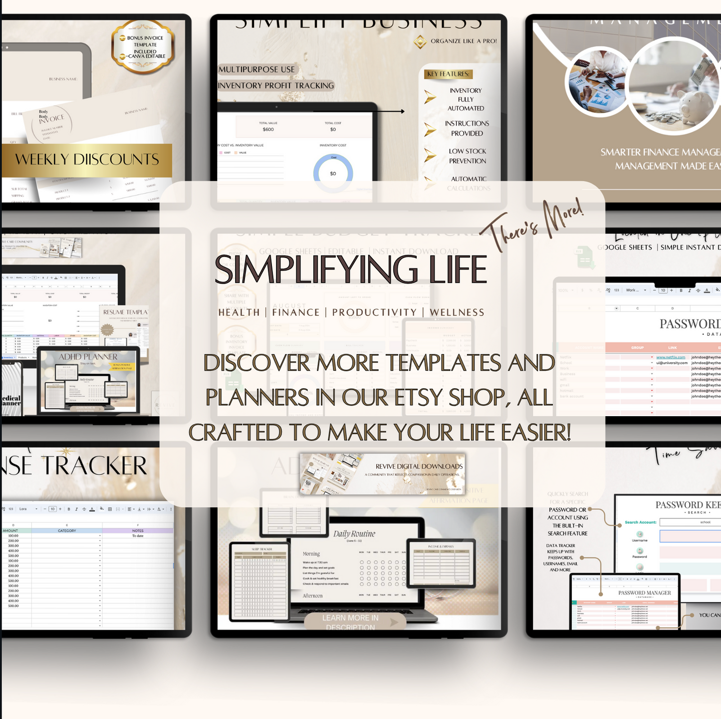 Weight loss planner, meal planner, undated planner, weight loss tracker, printable planner, nutrition template