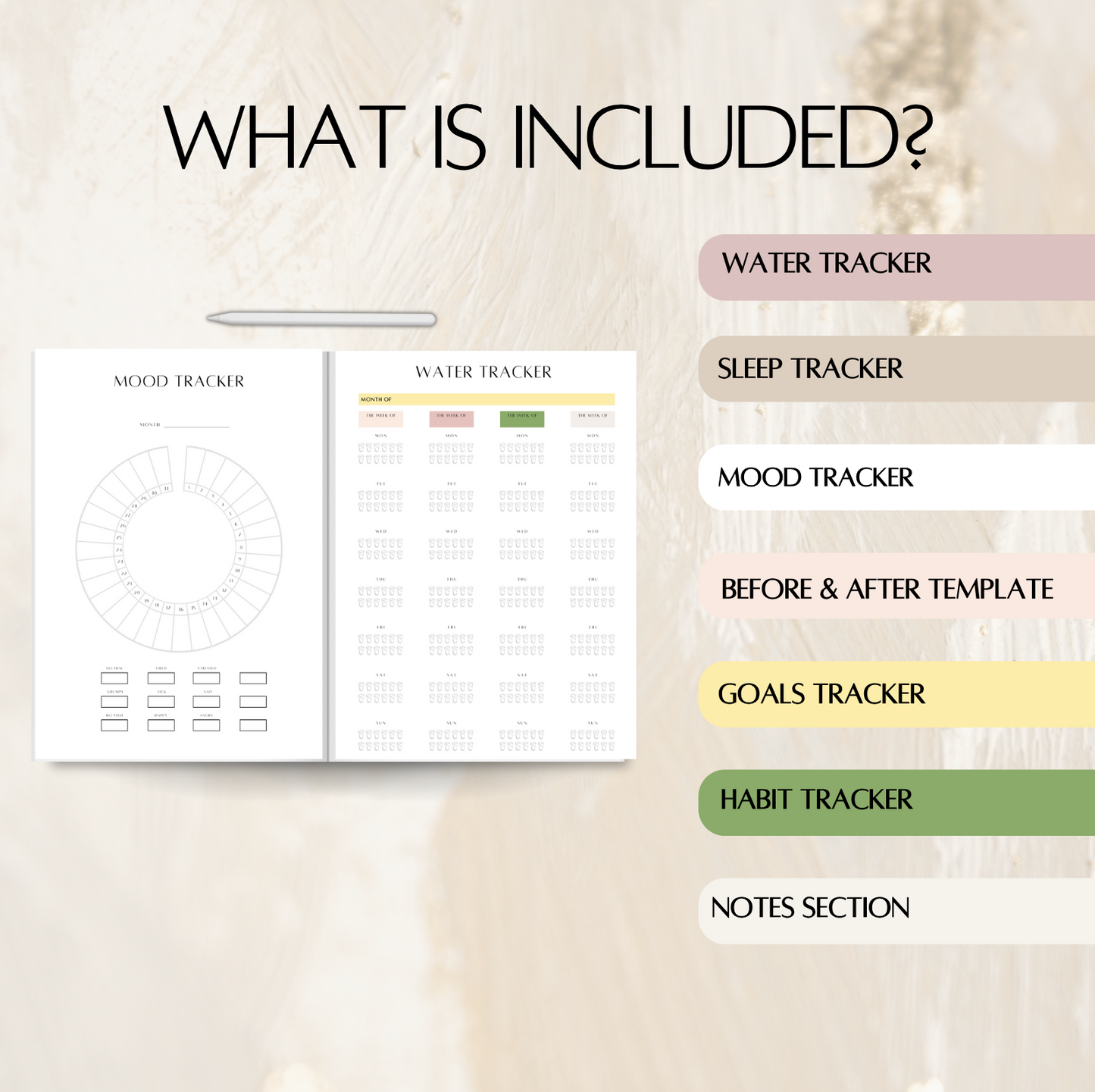 Weight loss planner, meal planner, undated planner, weight loss tracker, printable planner, nutrition template