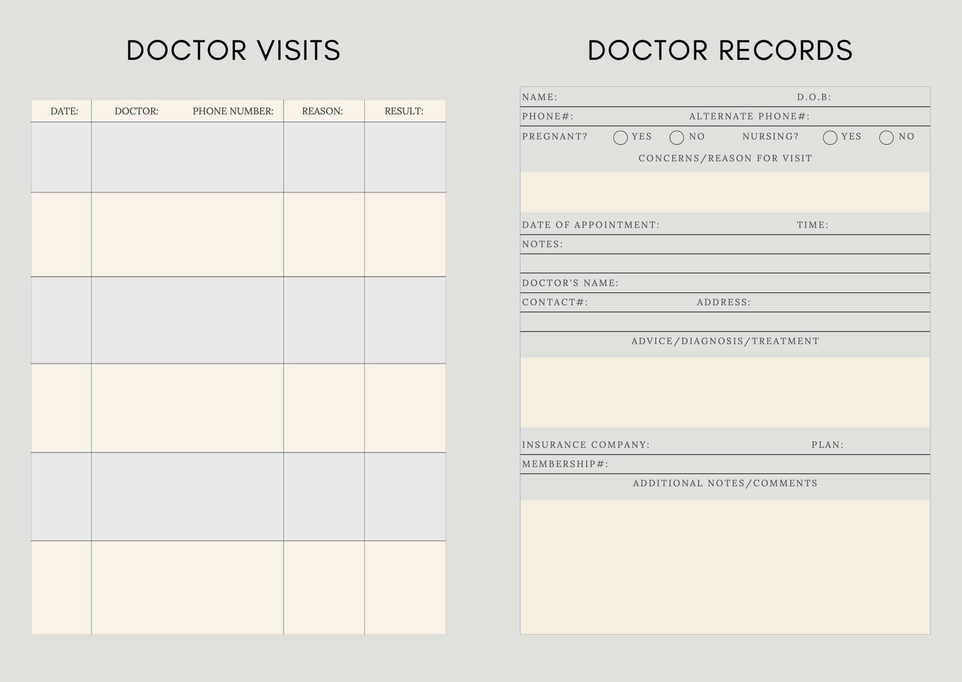 MediTrack+: Digital Medical Planner for Easy Health Management & Appointment Scheduling - Revive Collections